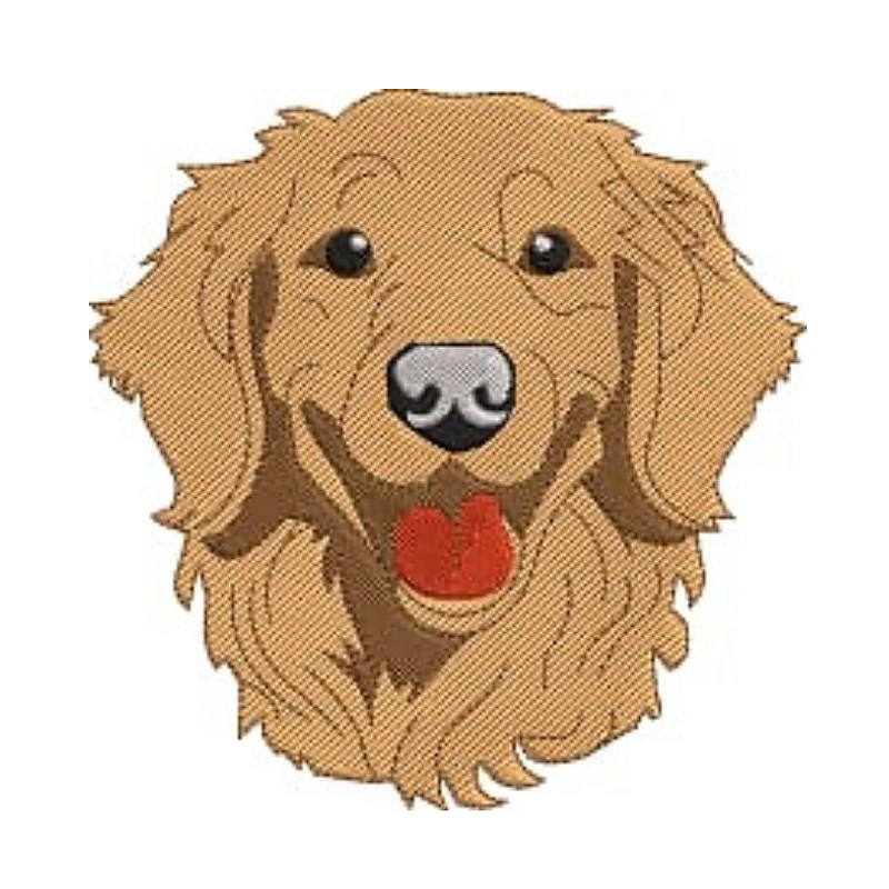 Bandana Pet Bordado Golden
