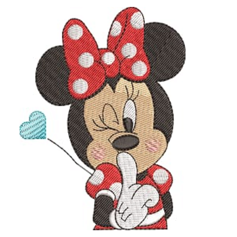Bandana Pet Bordado Minnie Mouse
